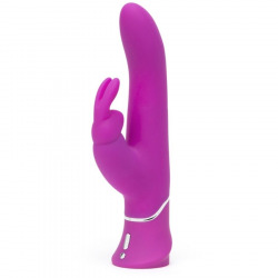 Vibrateur heureux de mouvement violet de puissance de lapin