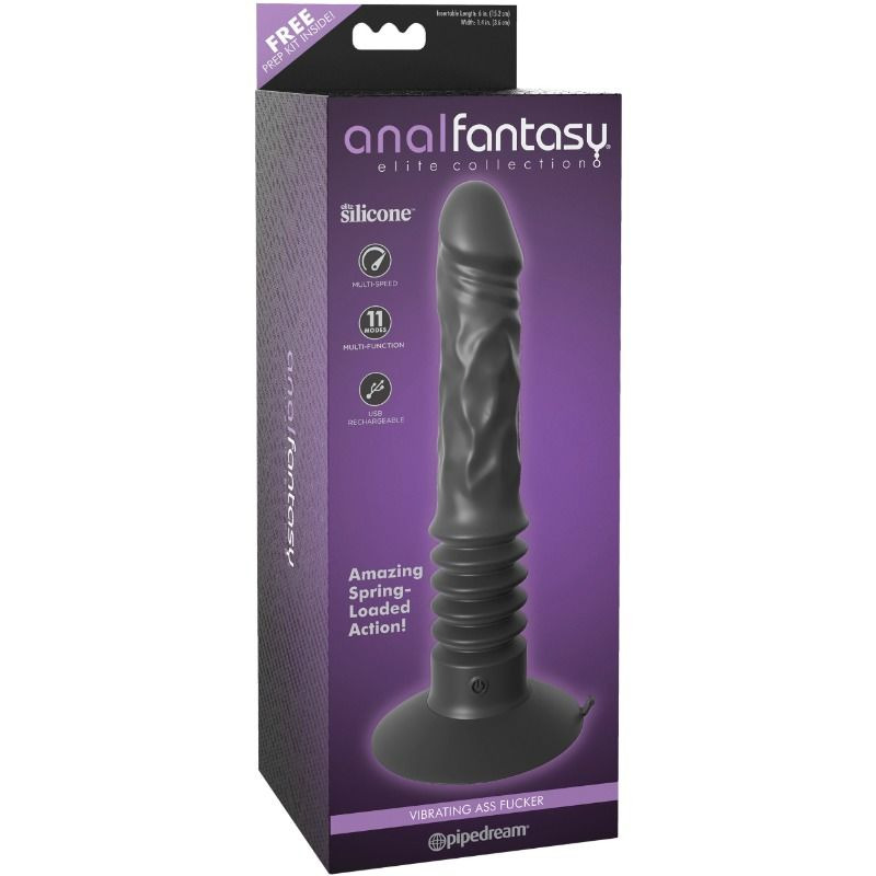 Vibrador Anal Up and Down Negro