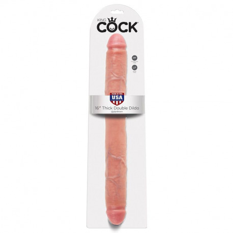 King Cock Doble Pene Realístico 40,5 cm