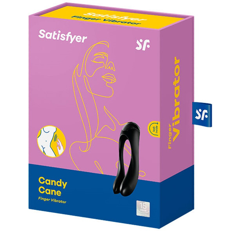 Satisfyer Candy Cane Negro