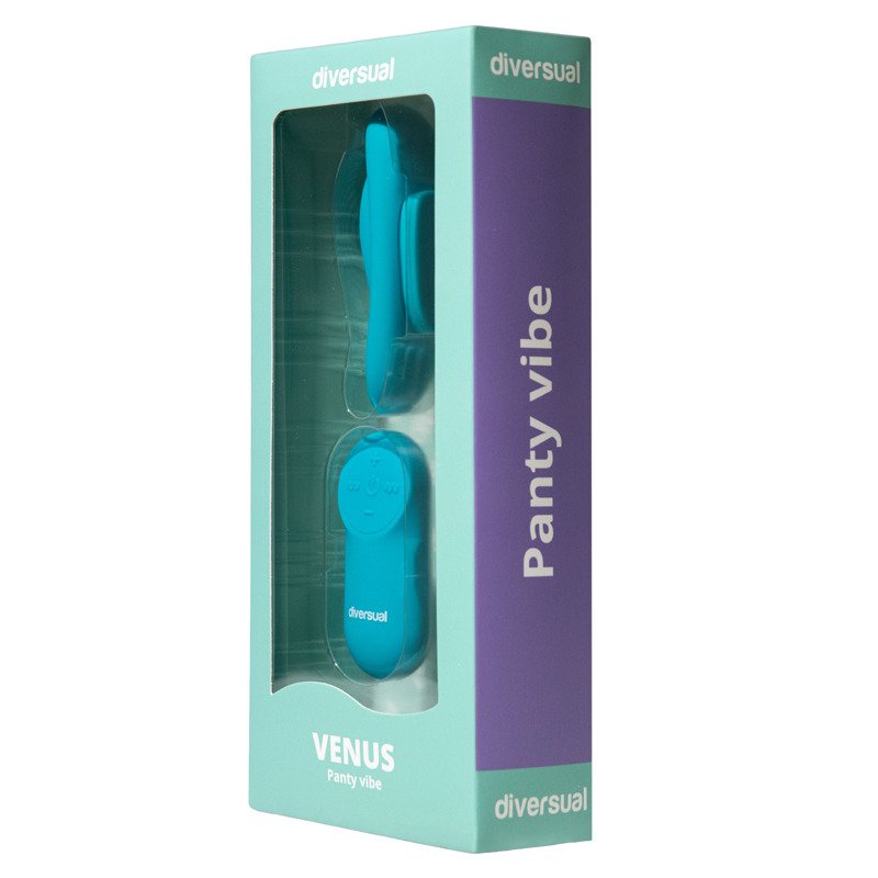 Venus Tanga Vibrateur Turquoise
