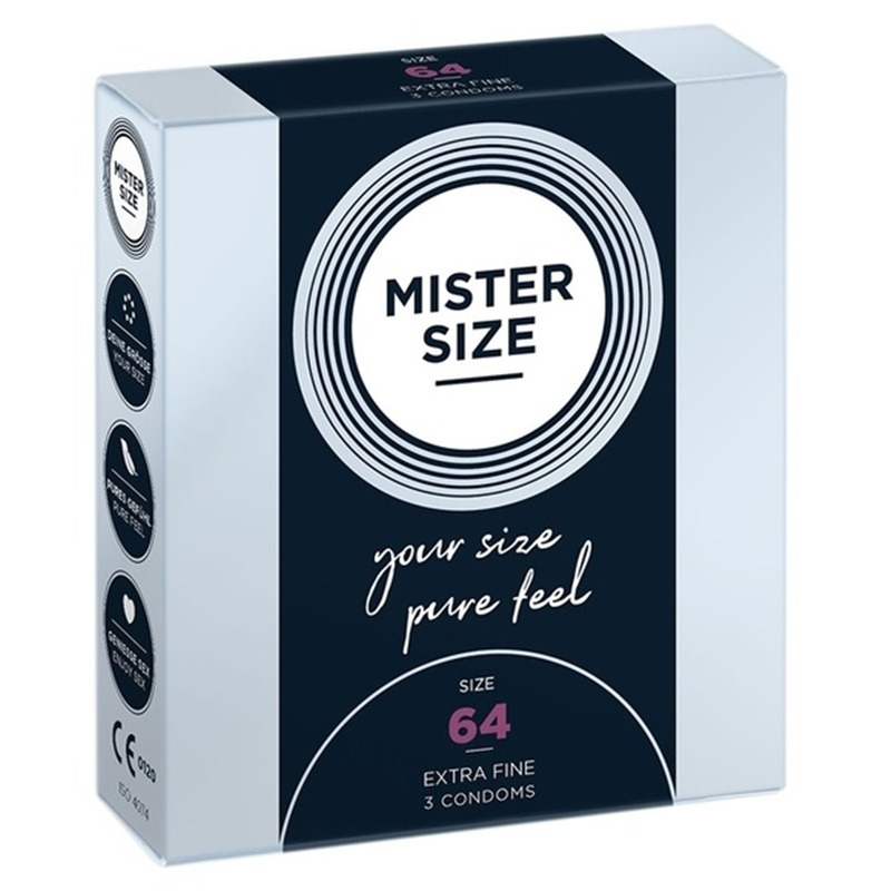 Mister Size 64 mm 3 Uds