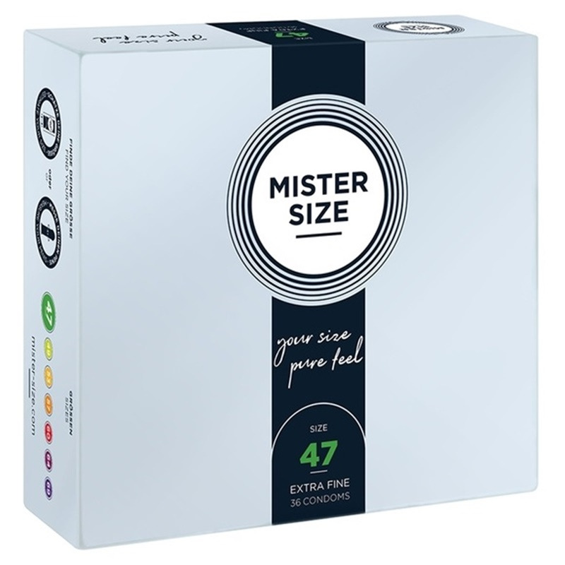 Mister Size 47 mm 36 Uds