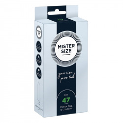 Mister Size 47 mm 10 Uds