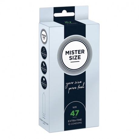 Mister Size 47 mm 10 Uds