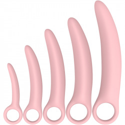 Set 5 Dilatateurs Silicone