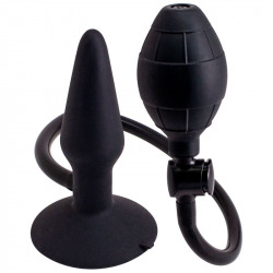 Butt Plug Gonflable S Noir