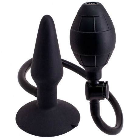 Butt Plug Inchable S Negro