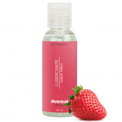 Lubrifiant Organique Fraise 60 ml