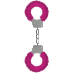 Beginners Menottes en Fourrure Rose
