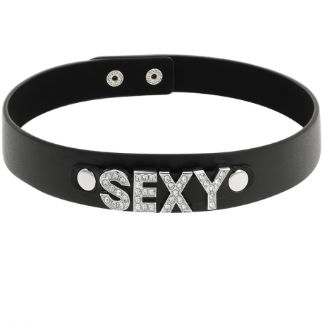 Choker Cuero Vegano Sexy