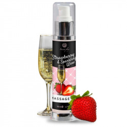 Huile Massage Fraises et Cava