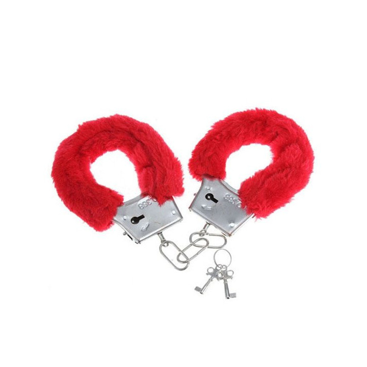 Esposas de Peluche Rojo