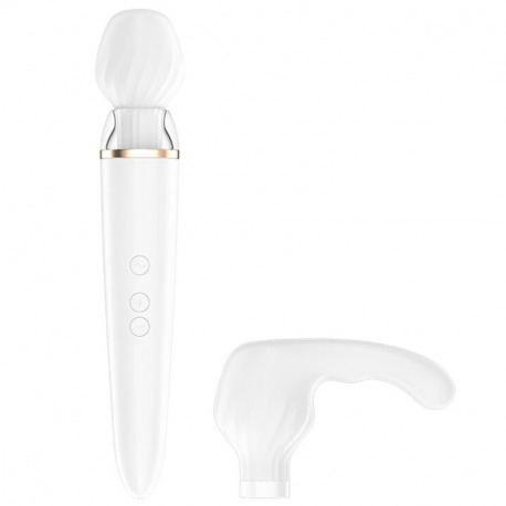 Satisfyer Double Wand-Er Blanco