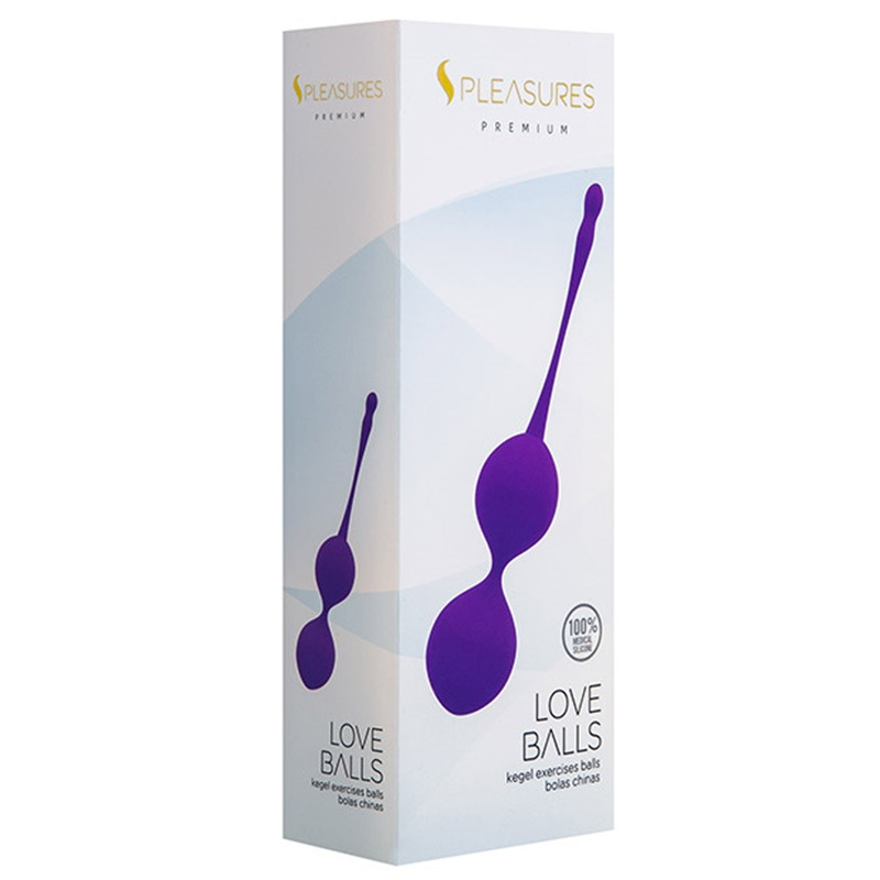 Love Balls Kegel Morado