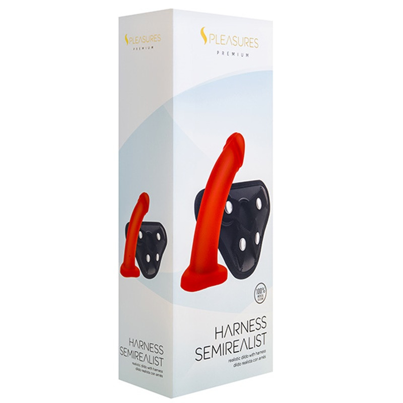 Arnés Semirrealista Rojo