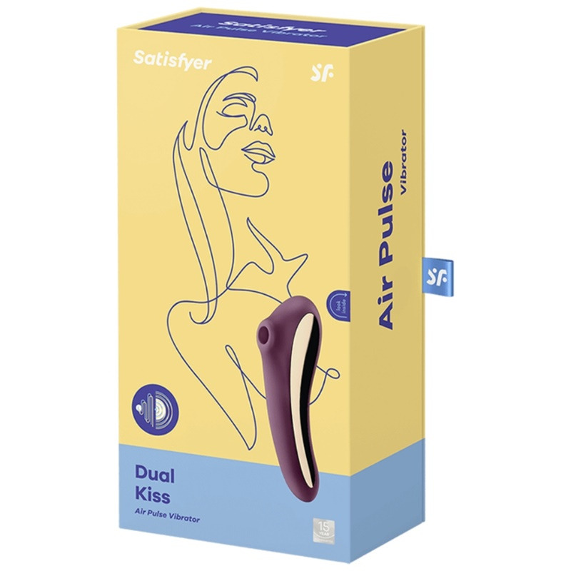 Satisfyer Dual Kiss Púrpura