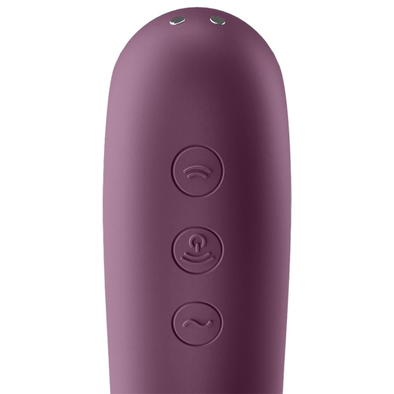 Satisfyer Dual Kiss Púrpura