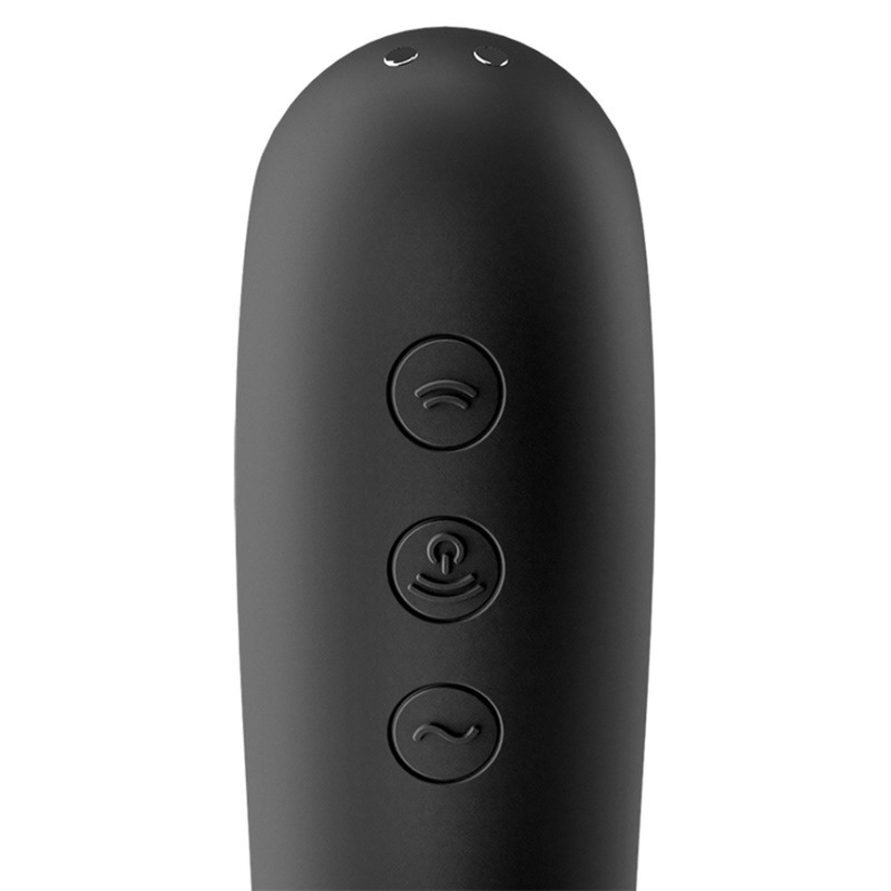 Satisfyer Dual Kiss Negro