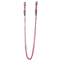 Pinzas Ajustables para Pezones Rojo