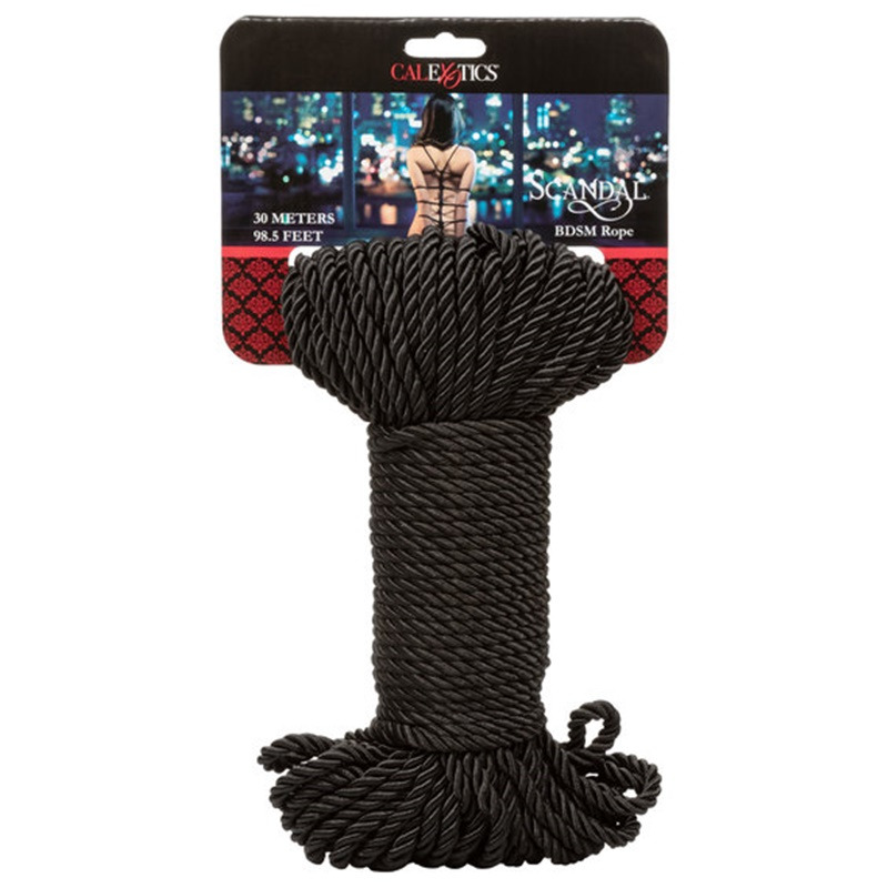 Cuerda Scandal BDSM Negra
