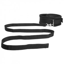 Collar de Terciopelo con Correa
