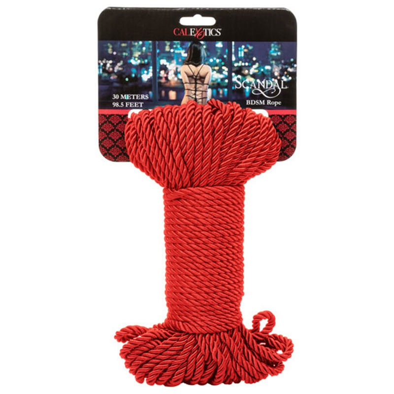 Cuerda BDSM Rojo 30 m