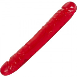 Dildo Doble Rojo 30 cm