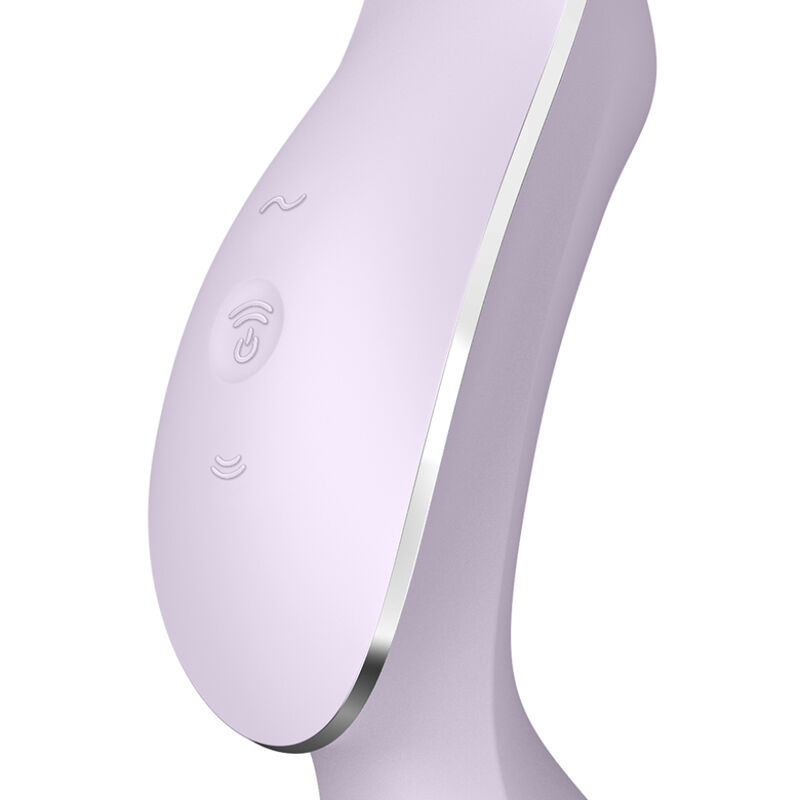 Curvy Trinity 2 Succionador Insertable Lila