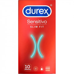 Durex Sensitivo Suave Slim Fit 10 Uds