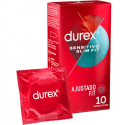 Durex Sensitivo Suave Slim Fit 10 Uds