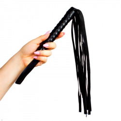 Martinet en Cuir 45 cm Noir