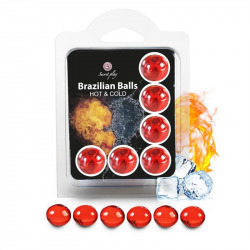 Brazilian Balls Pack 6 Effet Chaleur & Froid