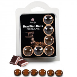Boules Brésiliennes Set 6 Chocolat