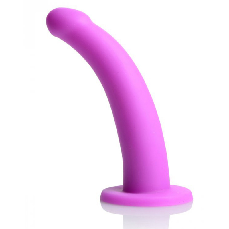 Arnés con Dildo Silicona Lila 17.5 cm