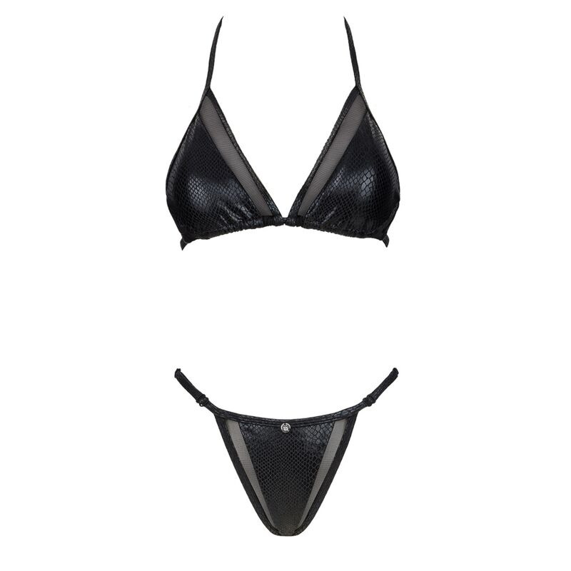 Obsessive Punta Negra Bikini Negro