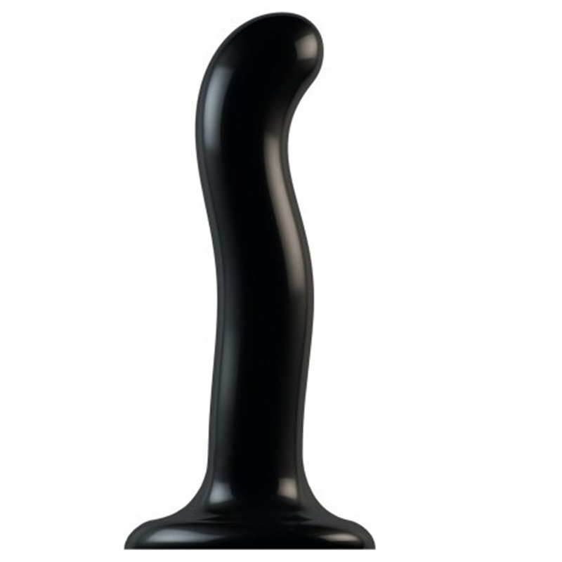 Dildo Estimulador Punto P/G Negro M