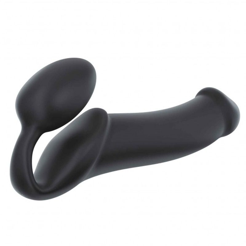 Arnés Dildo Flexible Negro XL