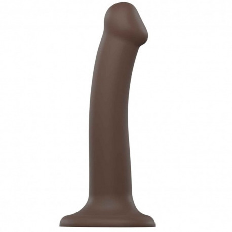 Dildo Dual Density Chocolate M