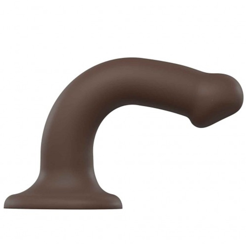 Dildo Dual Density Chocolate M