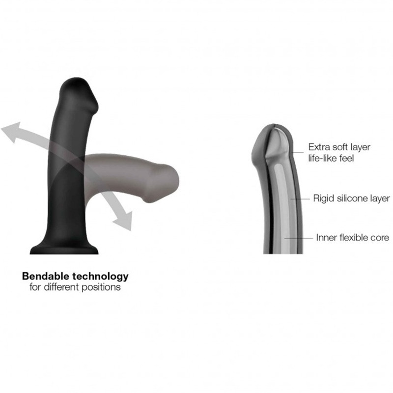 Dildo Dual Density Caramelo M