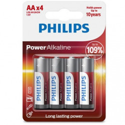 Power AA LR6 piles alcalines 4 pcs