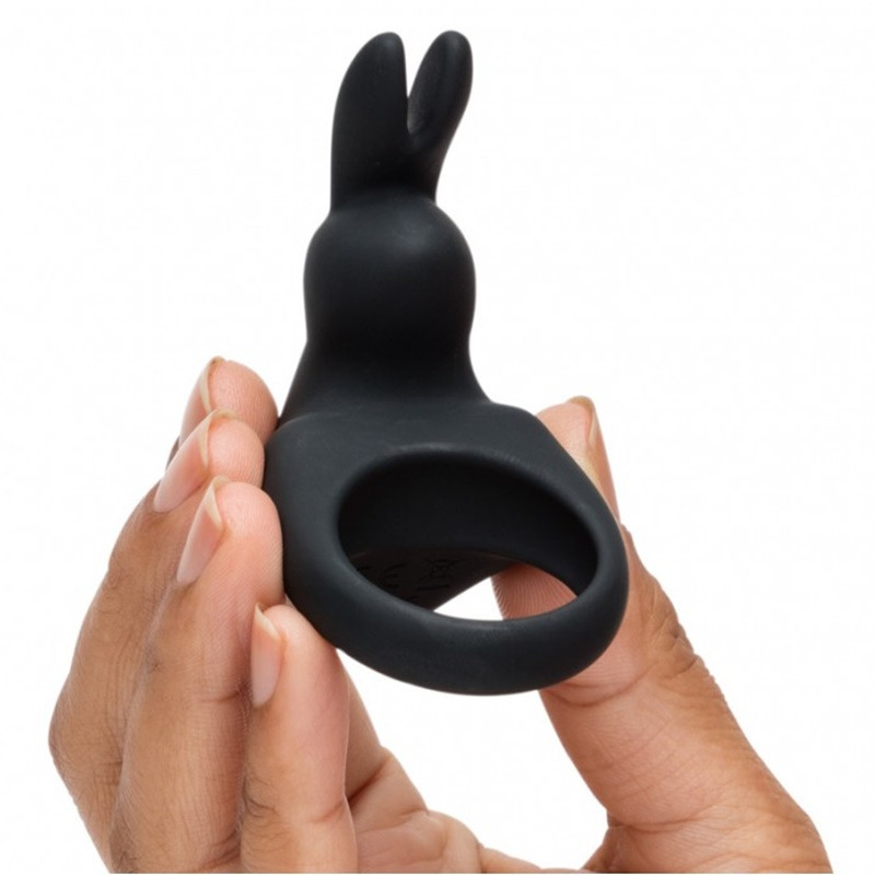 Cock Ring Happy Rabbit Negro