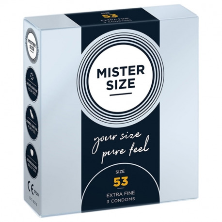 Mister Size 53 mm 3 Uds