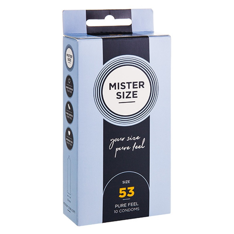 Mister Size 53 mm 10 Uds