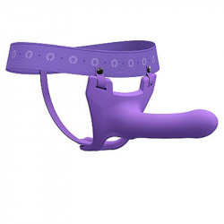 Zoro Pénis Silicone Harnais Lilas 14 cm