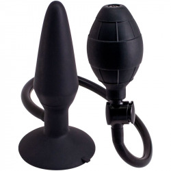 Butt Plug Gonflable M Noir