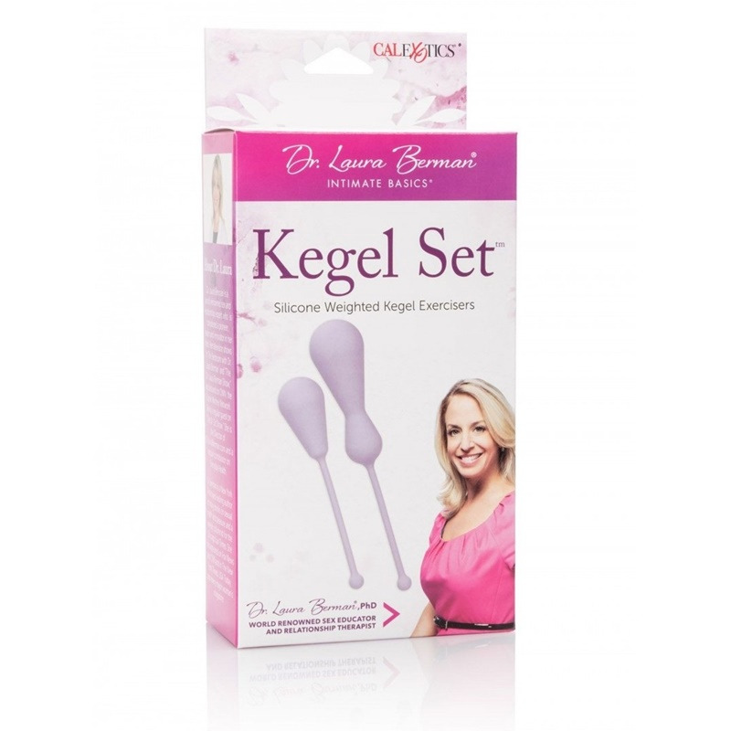 Bolas Chinas Kegel Set x 2 Silicona Lila