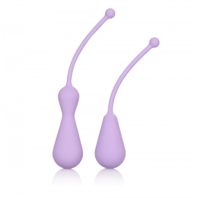 Bolas Chinas Kegel Set x 2 Silicona Lila