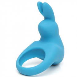 Happy Rabbit Rechargeable Cock Ring Bleu